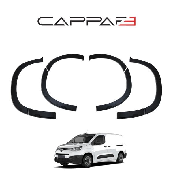 TOYOTA PROACE CİTY ARACA ÖZEL ÇAMURLUK DODİK 8 PARÇA 2021 2022 2023 2024 2025