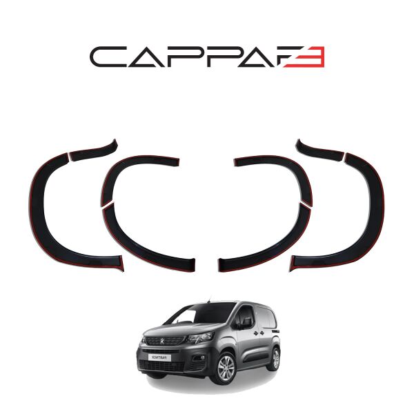 YENİ PARTNER ARACA ÖZEL ÇAMURLUK DODİK 8 PARÇA CAPPAFE 2021 2022 2023 2024 2025
