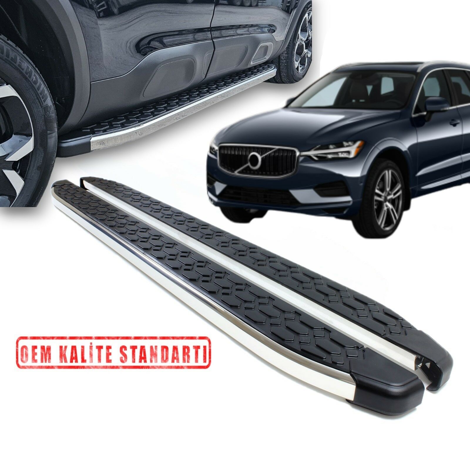 XC 60 2017 2018 2019 2020 2021 2022 2023 2024 ARACA ÖZEL BLACKLİNE YAN BASAMAK