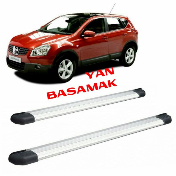 NİSSAN QASHQAİ ARACA ÖZEL YAN BASAMAK 2007 2008 2009 2010 2011 2012 2013