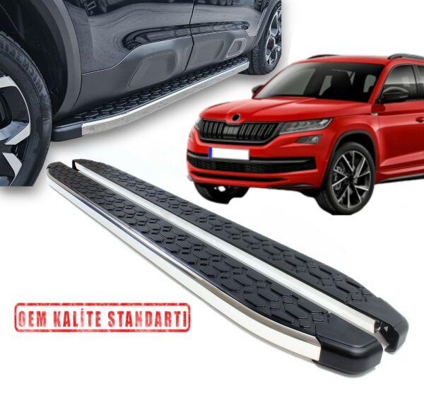KODIAQ 2017 2018 2019 2020 2021 2022 2023 2024 ARACA ÖZEL BLACKLİNE YAN BASAMAK