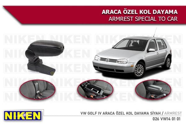 GOLF 4 1997 1998 1999 2000 2000 2001 2002 2003 2004 MODEL  VİDASIZ KOLÇAK KOL DAYAMA