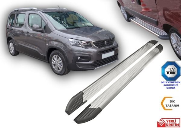 Peugeot Rifter Kısa Şase Yan Basamak 2019 2020 2021 2022 2023 2024 2025