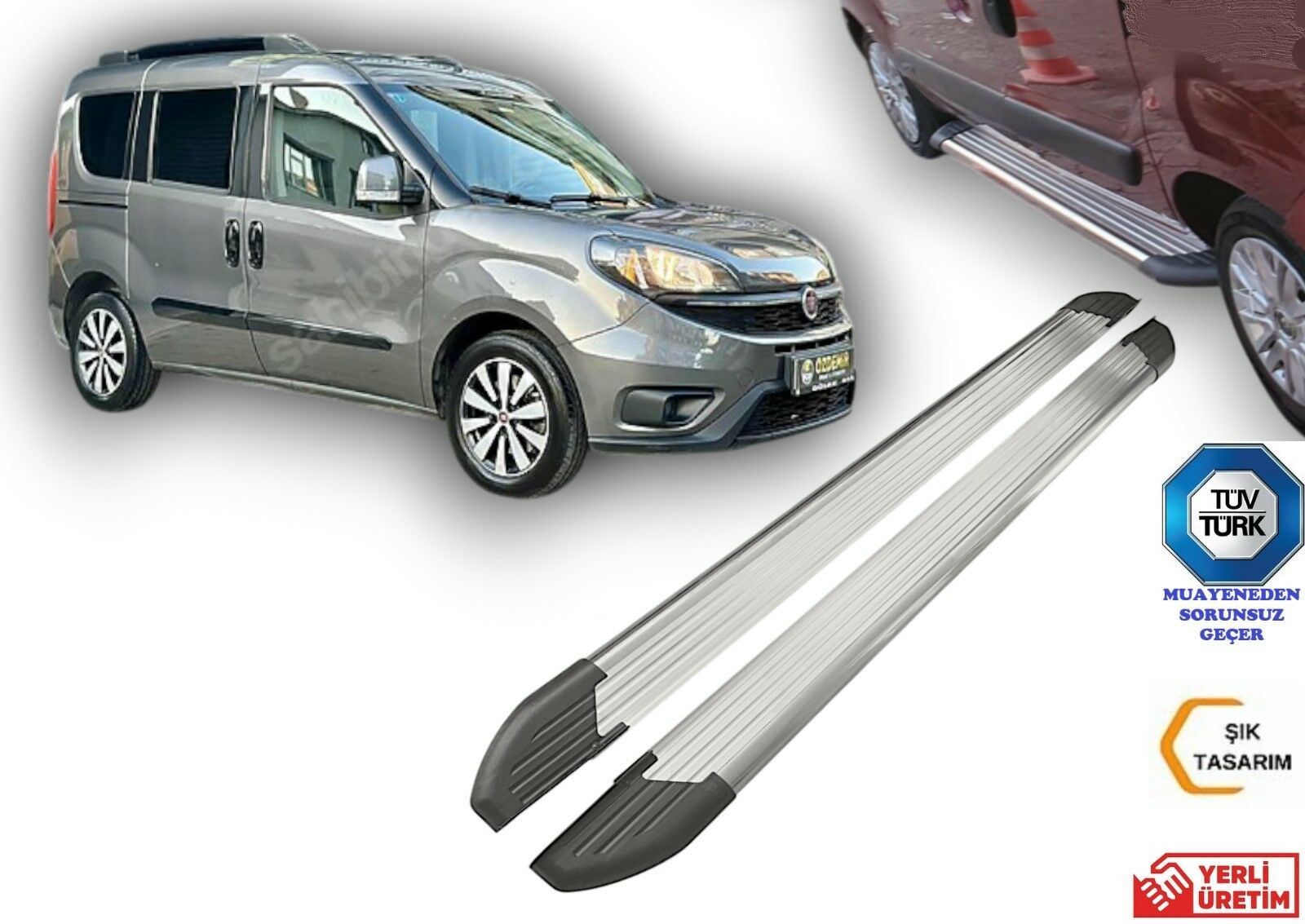 OPEL COMBO 19+  KISA ŞASE DİCLE YAN BASAMAK