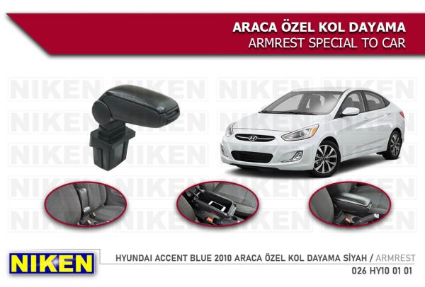Hyundai Accent Blue Vidasız Kolçak Kol Dayama