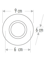 CATA Çam Cam Spot Takım CT-6661
