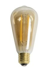 CATA 6W Rustik Led Ampul Amber Renk CT-4284
