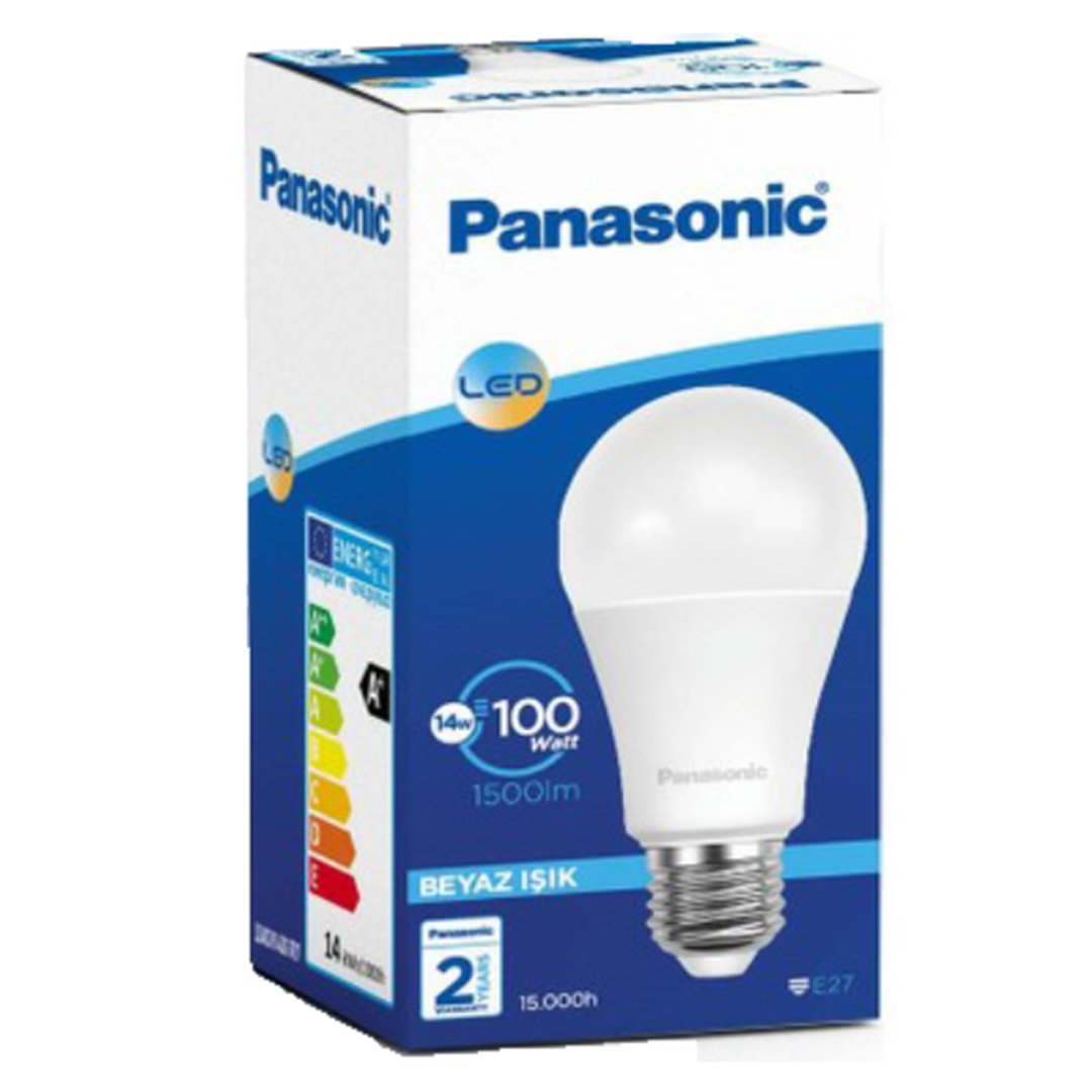 PANASONIC 14W-100W Led Ampul E27 Duy 1500 Lümen Beyaz Işık