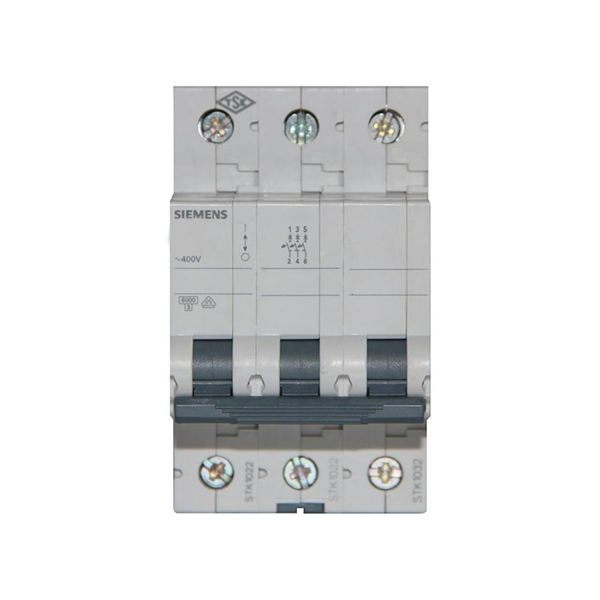 SIEMENS 3P 40A 6kA C Tipi W Otomat Sigorta 5SL6340-7YA