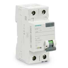 SIEMENS 2P 40A 300mA Kaçak Akım Rölesi 5SV5614-6