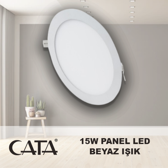 CATA 15W Sıva Altı Led Panel Spot Beyaz Işık CT-5148