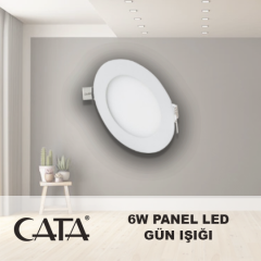 CATA 6W Sıva Altı Led Panel Spot Gün Işığı CT-5145