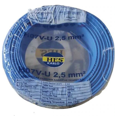 HES NYA Kablo Mavi 2,5mm 100 Metre