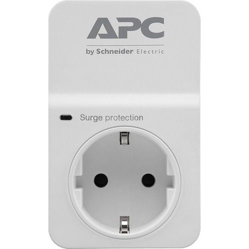 SCHNEIDER Electric APC Tekli Akım Korumalı Priz Beyaz
