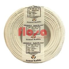 Öznur Kablo 2x0,75 mm TTR Enerji Kablosu