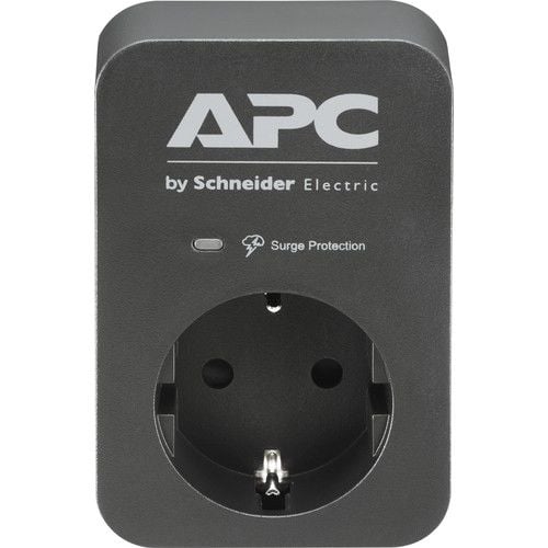 SCHNEIDER Electric APC Tekli Akım Korumalı Priz Siyah