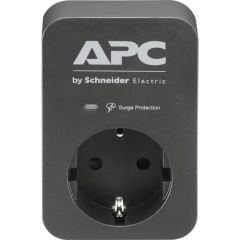SCHNEIDER Electric APC Tekli Akım Korumalı Priz Siyah