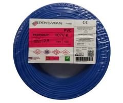 PRYSMİAN 2,5mm Mavi NYA Kablo 100 Metre
