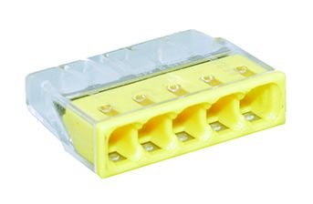 GWEST 2,5X5'li Geçmeli Buat Klemensi Sarı 100 Adet
