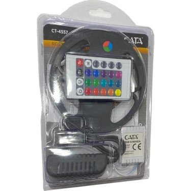 CATA RGB Şerit Led Seti 5 Metre CT-4557