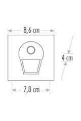 CATA 1W Sensörlü Koridor Led Aydınlatması Gün Işığı CT-5170