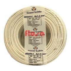 Öznur Kablo 4x1,5 mm TTR Enerji Kablosu