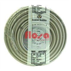 Öznur Kablo 2x4 mm 100 Metre NYM Enerji Kablosu