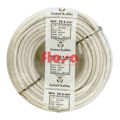Öznur Kablo 5x6 mm NYM Enerji Kablosu
