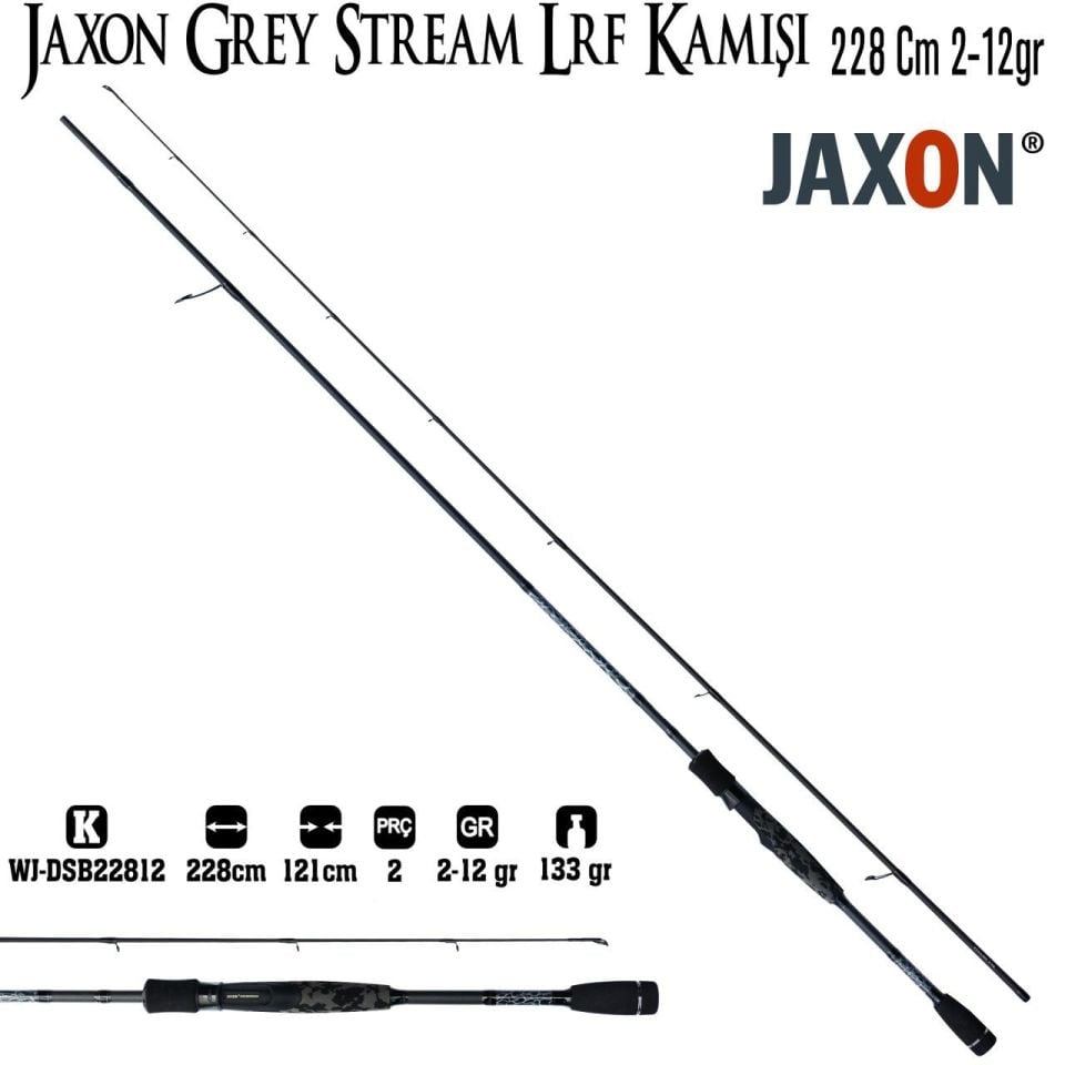 Jaxon Grey Stream 228cm 2-12gr Lrf Kamışı