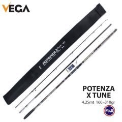 Vega Potenza X-Tune 425cm 160-310gr 3P Surf Kamış