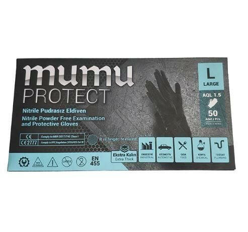 Mumu Protect Nitril Eldiven 50 adet