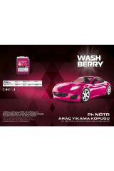Divortex WashBerry Ph Nötr Oto Şampuanı 4 Litre