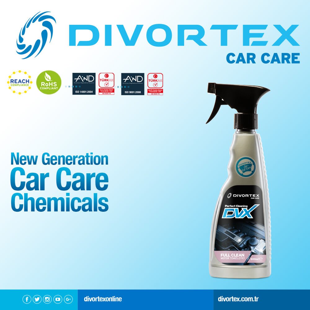Divortex Motor Temizleme Sıvısı 500 ml