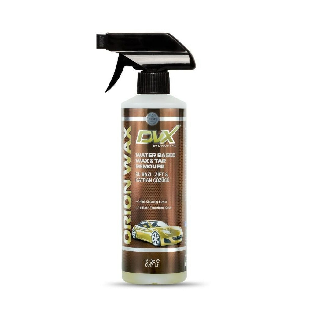 Divortex Dvx Orion Wax Su Bazlı Wax ve Katran Çözücü 16 Oz 473 Ml.