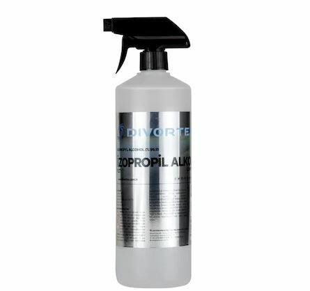 Divortex Ipa Izopropil Alkol C3H70H (% 99.9 Saflık) 1 LT.