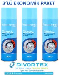 Divortex Fren Balata Temizleme Spreyi 500 ml.x 3 Adet