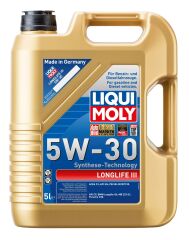 Liqui Moly Longlife III 5W-30 Sentetik Benzinli ve Dizel Araçlar için Motor Yağı 5 LT