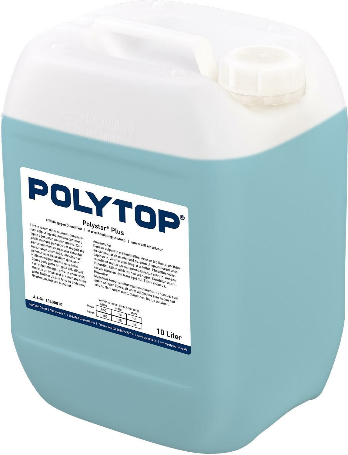 Polytop Polystar Plus Genel Amaçlı Temizleyici 5lt.