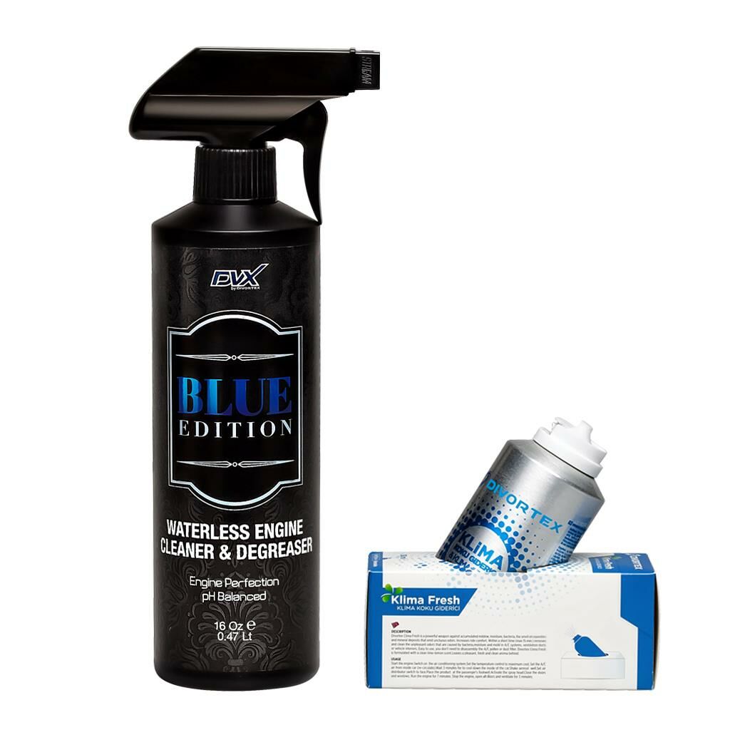 Divortex Blue Edition Susuz Motor Temizleme + Klima Fresh(Limon)