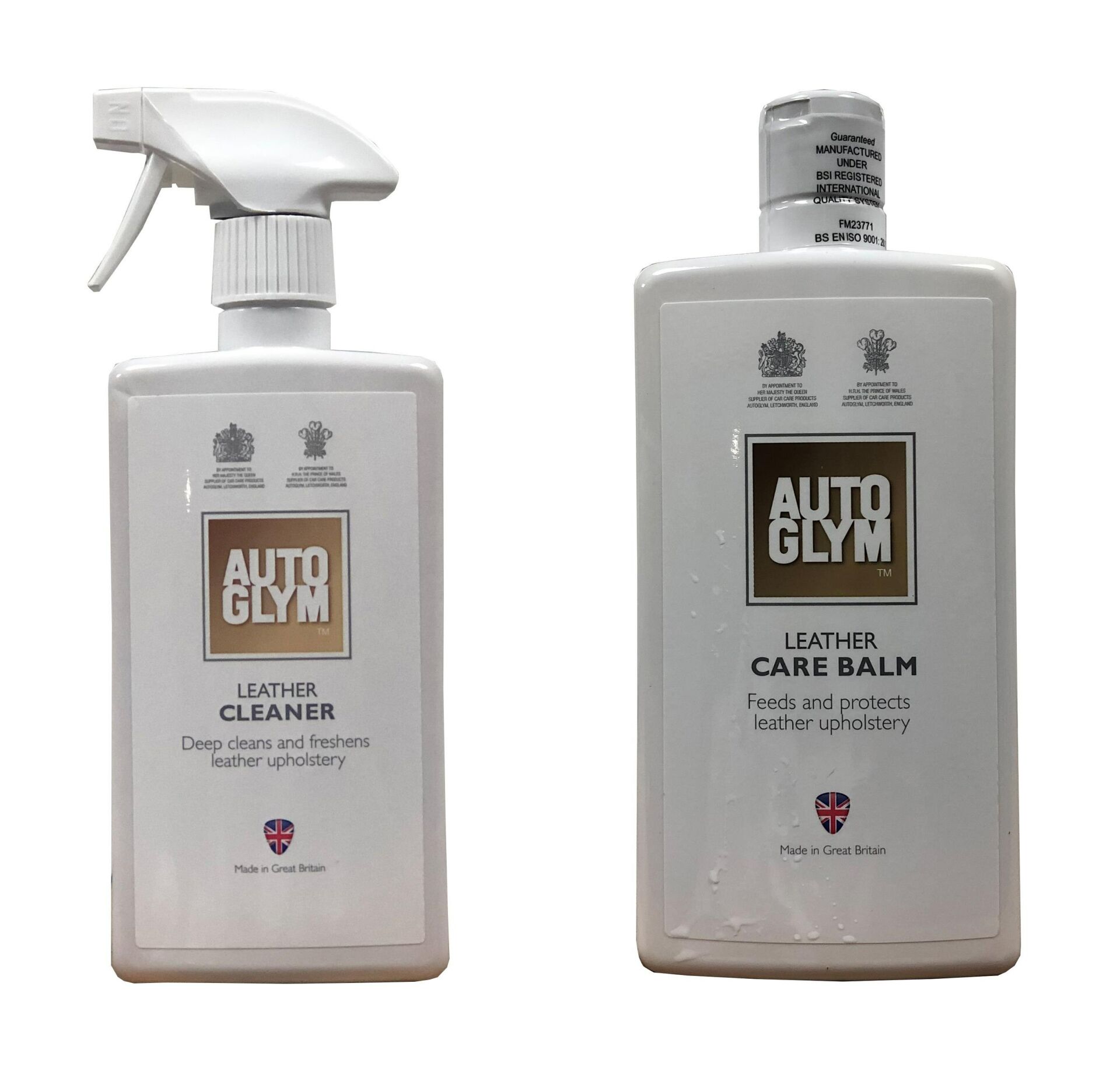 AutoGlym Deri Besleyici + Temizleyici Oto Koltuk Bakım Seti