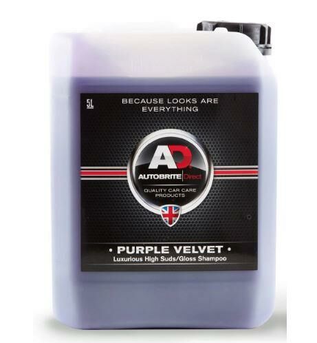 Auto Brite Purple Velvet Konsantre Cilalı Şampuan 5lt.