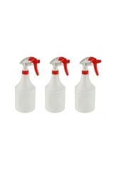 Kimyasal Dayanıklı Sıvı Püskürtme (Sprey) Şişesi 1 lt. x 3 Adet.