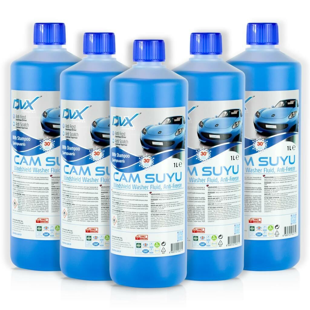 DVX -30° % 46 Alkol Bomesi Antifrizli ve Şam. Cam Suyu PE 5x1