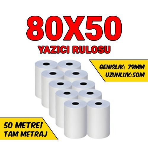 80x50 TERMAL RULO