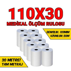 110x30 Medikal Ölçüm Rulosu