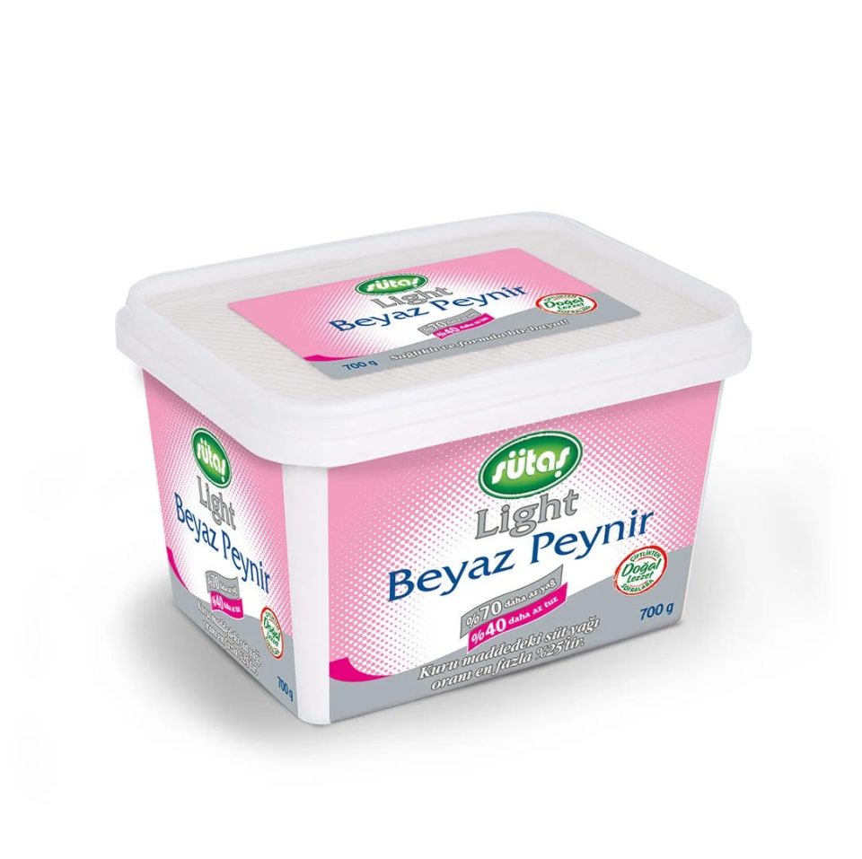 Sütaş Light Beyaz Peynir 700 Gr