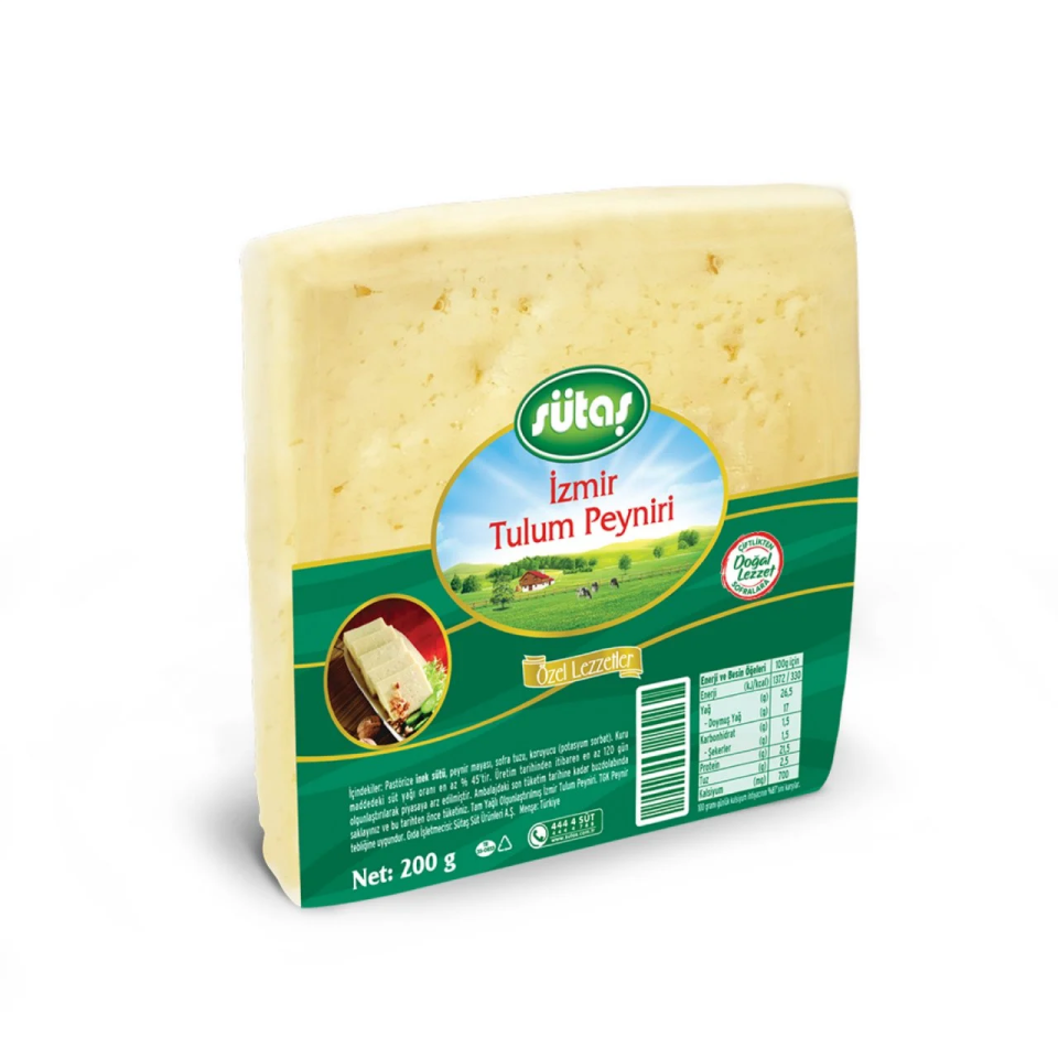 Sütaş İzmir Tulum Peyniri 200 Gr