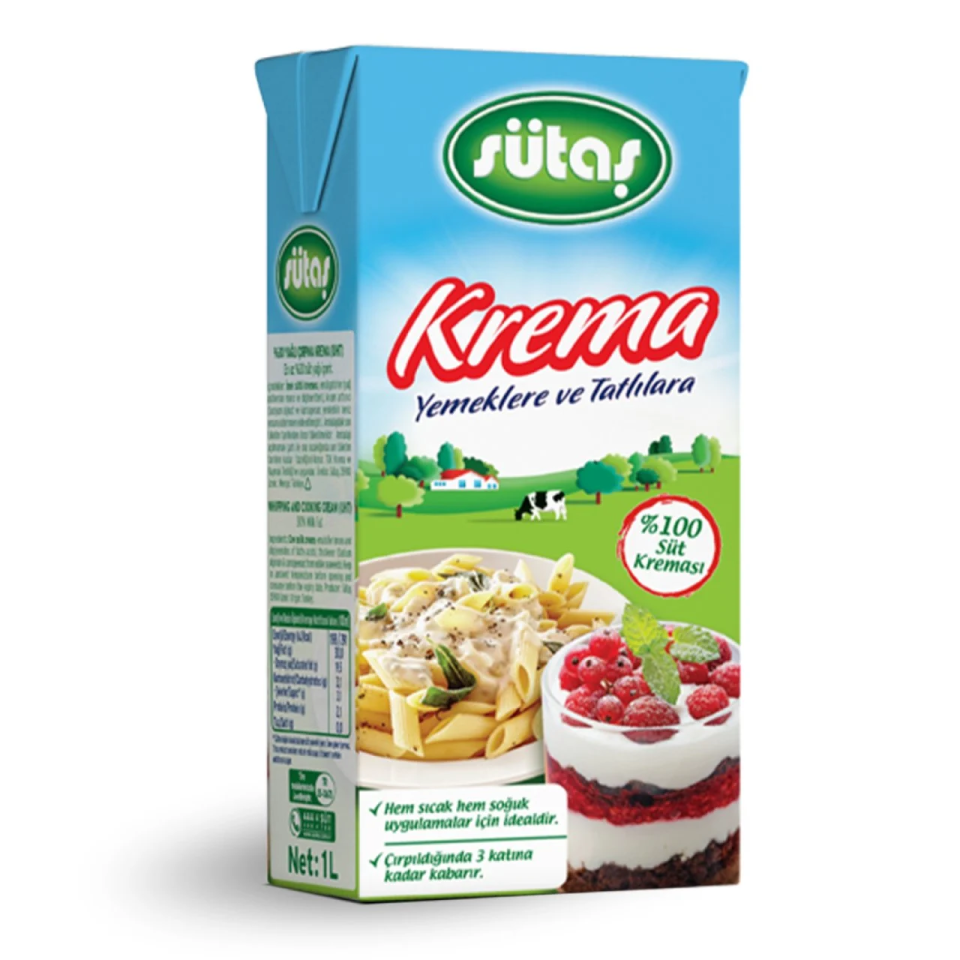 Sütaş Krema 1 Lt