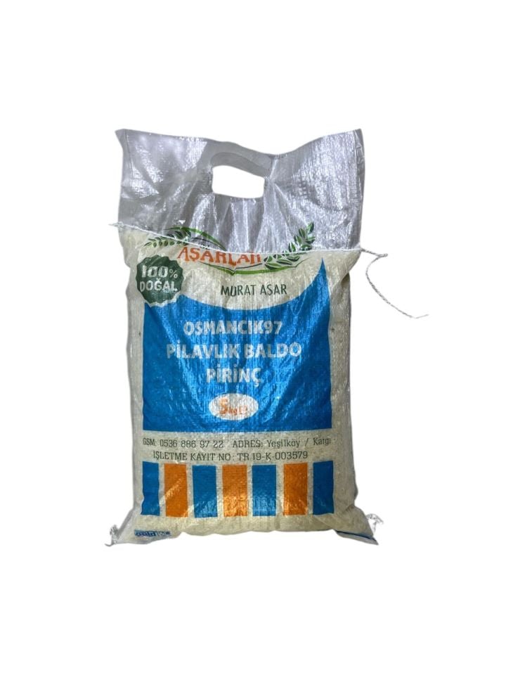 Öz Aşarlar Osmancık Pirinç 5 Kg