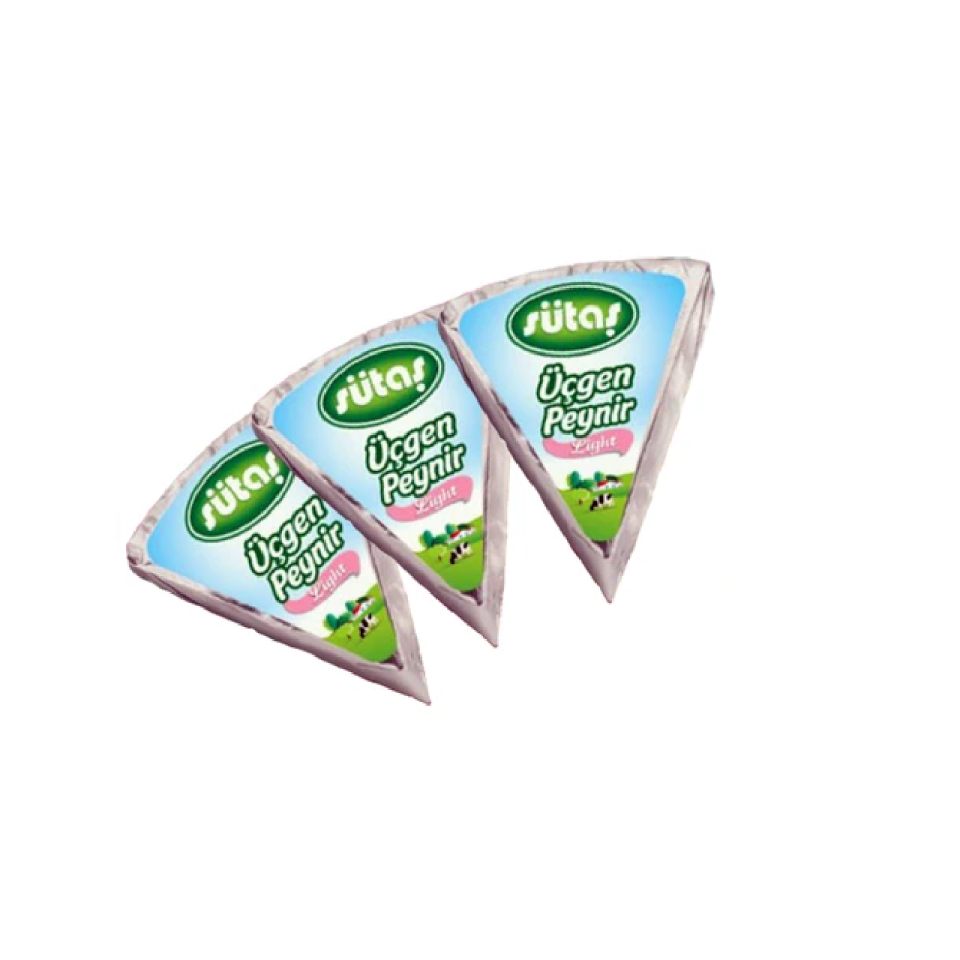 Sütaş Light Üçgen Peynir 12.5 Gr x 160 Adet